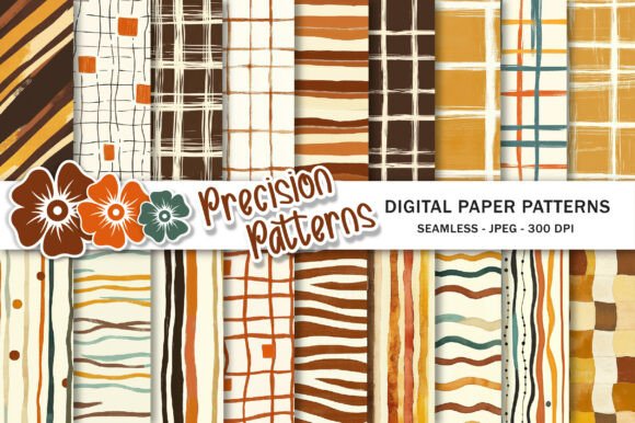 Elevate Your Autumn Designs with the Fall Plaid Seamless Pattern Bundle
