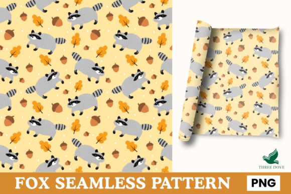 Fox Seamless Pattern - 12