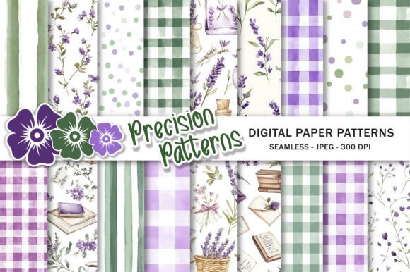 French Country Provence Digital Paper for Creative Projects