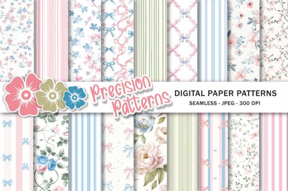Grandmillenial Digital Paper Pack: A Versatile Tool for Creative Projects