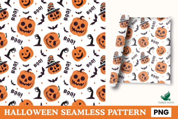 Halloween Seamless Pattern - 05