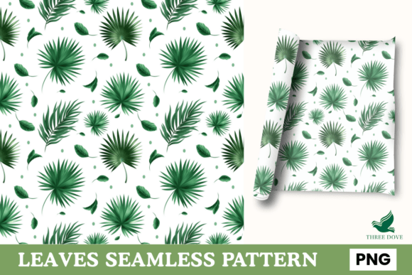 Leaf Seamless Pattern - 07