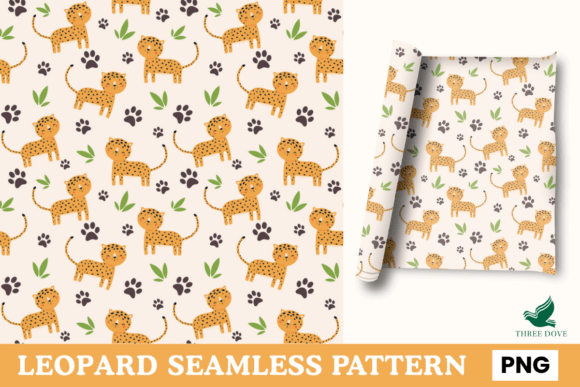 Leopard Seamless Pattern - 04