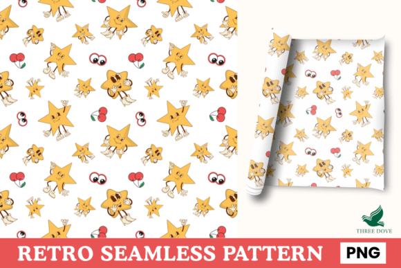 Retro Seamless Pattern - 13
