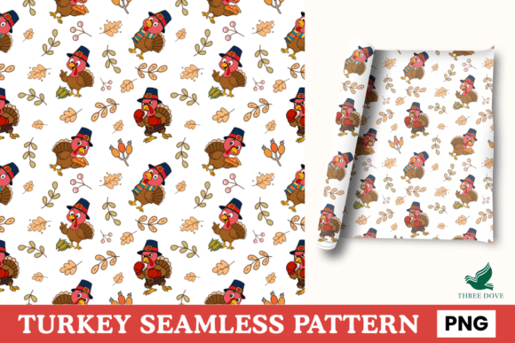 Turkey Seamless Pattern - 02
