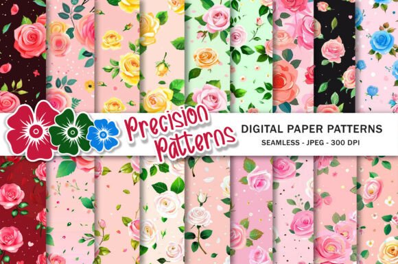 Unlocking Creative Potential with the Rose Flower Seamless Pattern